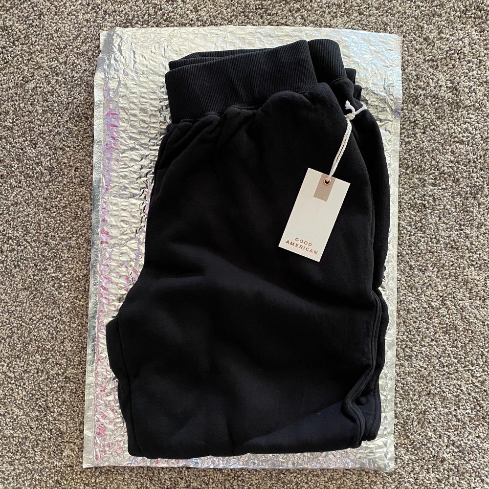 NWT Good American Good Waist Joggers Sz 2